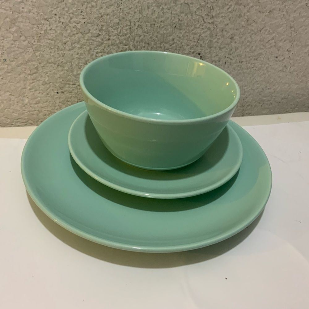 Project 62 Target AVESTA Light Green Stoneware Smooth Dinner Salad Plate bowl
